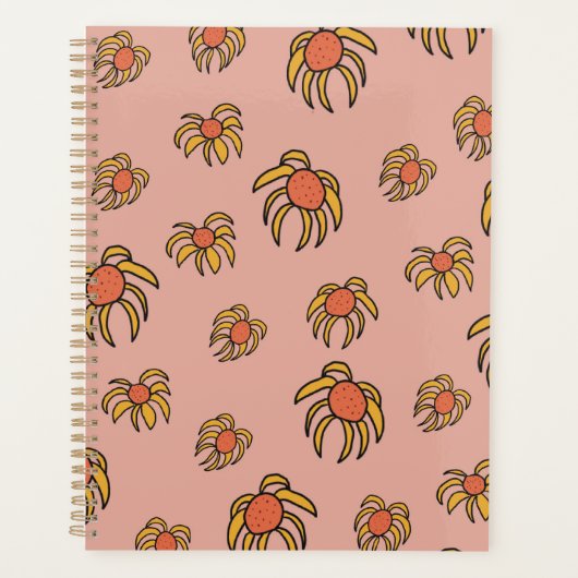Vliegende Madeliefjes Bloemen Planner (Voorkant)