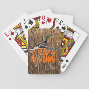 Vliegende Mallard-speelkaarten, eendenjacht Pokerkaarten