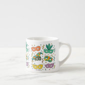 Vliegende Maskers Espresso Kop (Rechts)