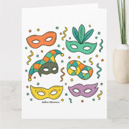 Vliegende Maskers Kaart