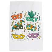 Vliegende Maskers Medium Cadeauzakje (Achterkant)