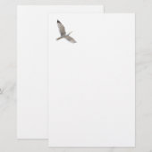 Vliegende meeuw briefpapier (Voorkant / Achterkant)