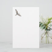 Vliegende meeuw briefpapier (Staand voorkant)