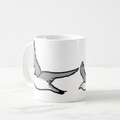 Vliegende meeuwen koffiemok (Voorkant links)