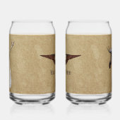 Vliegende Moose Struik Pilot Blikvorm Glas (Links)