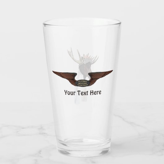 Vliegende Moose Struik Pilot Glas (Achterkant)