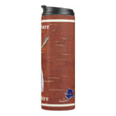 Vliegende Moose Struik Pilot Thermosbeker (Geroteerd rechts)