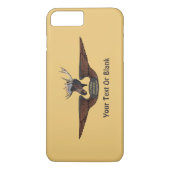 Vliegende Moose Struik Pilot Wings Case-Mate iPhone Case (Achterkant)
