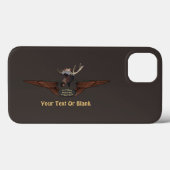 Vliegende Moose Struik Pilot Wings Case-Mate iPhone Case (Achterkant (horizontaal))