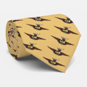 Vliegende Moose Struik Pilot Wings Stropdas (Opgerold)