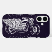 Vliegende Motorfiets Retro Biker Case-Mate iPhone Case (Achterkant (horizontaal))