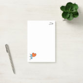 vliegende muackS!! -Blauw Post-it® Notes (Kantoor)