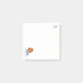 vliegende muackS!! -Blauw Post-it® Notes (Voorkant)