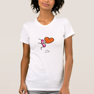 vliegende muackS!! -Roze T-shirt