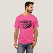 Vliegende Muziekmengel T-shirt (Voorkant volledig)