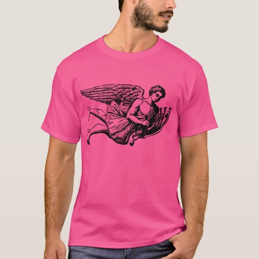 Vliegende Muziekmengel T-shirt (Voorkant)