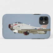 Vliegende Noord-Amerikaanse marine FJ2 Fury Jet Fi Case-Mate iPhone Case (Achterkant (horizontaal))