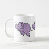 Vliegende olifant koffiemok (Links)