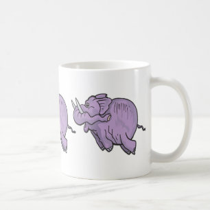 Vliegende olifant koffiemok