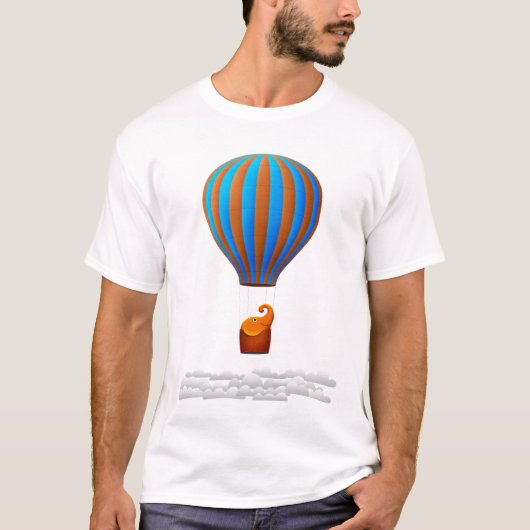 Vliegende olifant t-shirt (Voorkant)