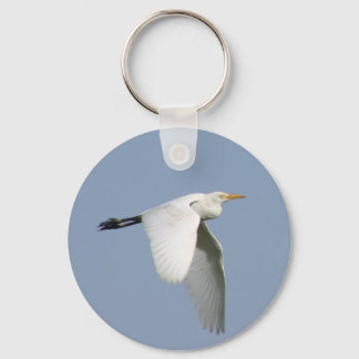 Vliegende ooievaar sleutelhanger