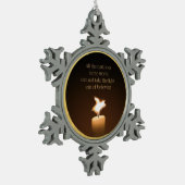 Vliegende Ornament met kaars (Links)