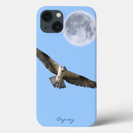 Vliegende Osprey (Fish Eagle) & Moon Case-Mate iPhone Case (Achterkant)