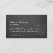 Vliegende Paard Visitekaartje (Achterkant)