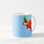 vliegende papegaai koffiemok (Voorkant rechts)