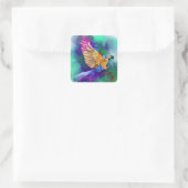 vliegende papegaai Sticker (Tas)
