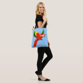 vliegende papegaai tote bag (Op model)