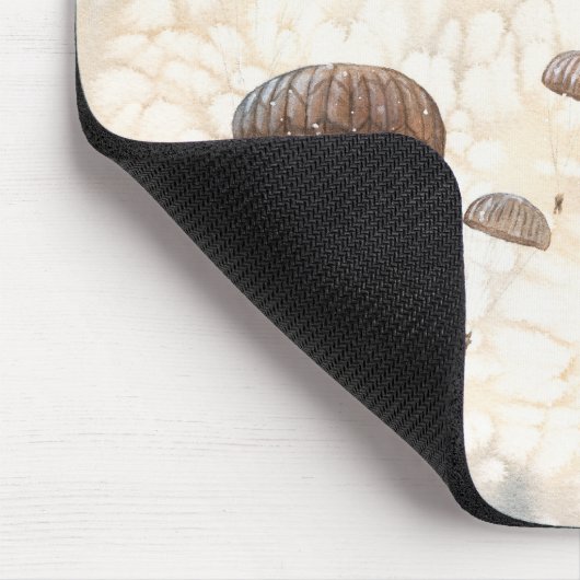 Vliegende paratroopers muismat (Hoek)