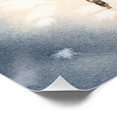 Vliegende paratroopers springen van het Vliegtuig  Perfect Poster (Hoek)