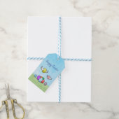 Vliegende Pasen Eieren Cadeaulabel (Met Touw)
