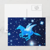 Vliegende Pegasus Briefkaart (Voorkant / Achterkant)
