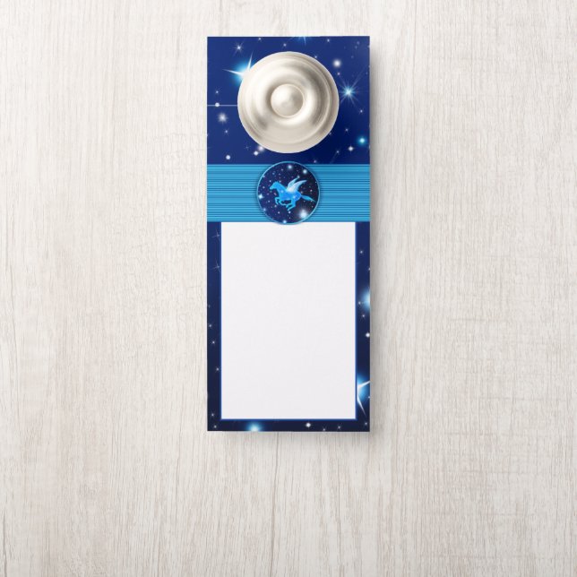 Vliegende Pegasus Deurhanger (Op knop)