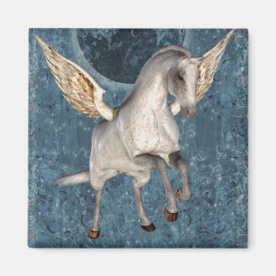 Vliegende Pegasus Fantasy Magnet