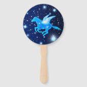 Vliegende Pegasus Handwaaier (Voorkant)