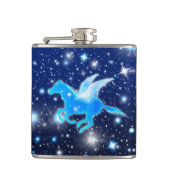 Vliegende Pegasus Heupfles (Voorkant)