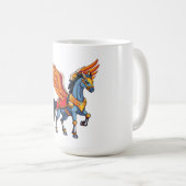 Vliegende pegasus koffiemok (Voorkant rechts)