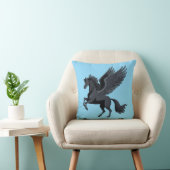Vliegende pegasus kussen (Stoel)