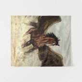 Vliegende Pegasus Wandkleed (Voorkant (horizontaal))