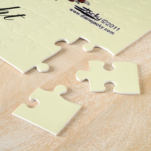 vliegende Pet duif Legpuzzel (Zijkant)