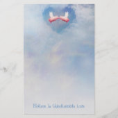 Vliegende pigs zoenen-geloven in ongelooflijke lie briefpapier (Voorkant)