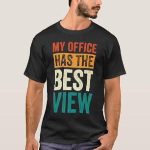 Vliegende piloot Mijn Kantoor heeft het beste Uitz T-shirt