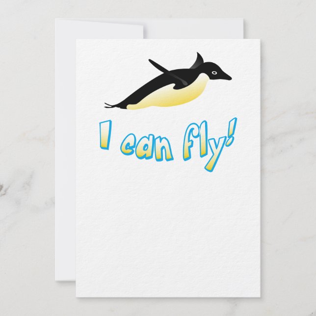 Vliegende pinguïn (Voorkant)