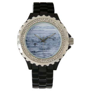 Vliegende pinguïn horloge