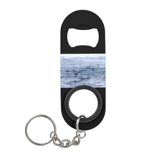 Vliegende pinguïn mini flessenopener (Voorkant)