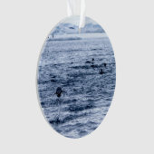 Vliegende pinguïn ornament (voorkant)