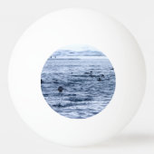 Vliegende pinguïn pingpongbal (Voorkant)